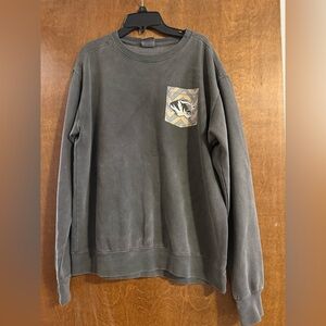 Women’s Pressbox Gray MIZZOU Sweatershirt